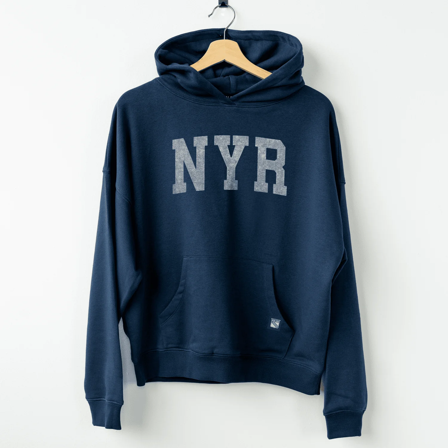 Women's Line Change Rangers NYR Hockey Navy Hood - Image 3