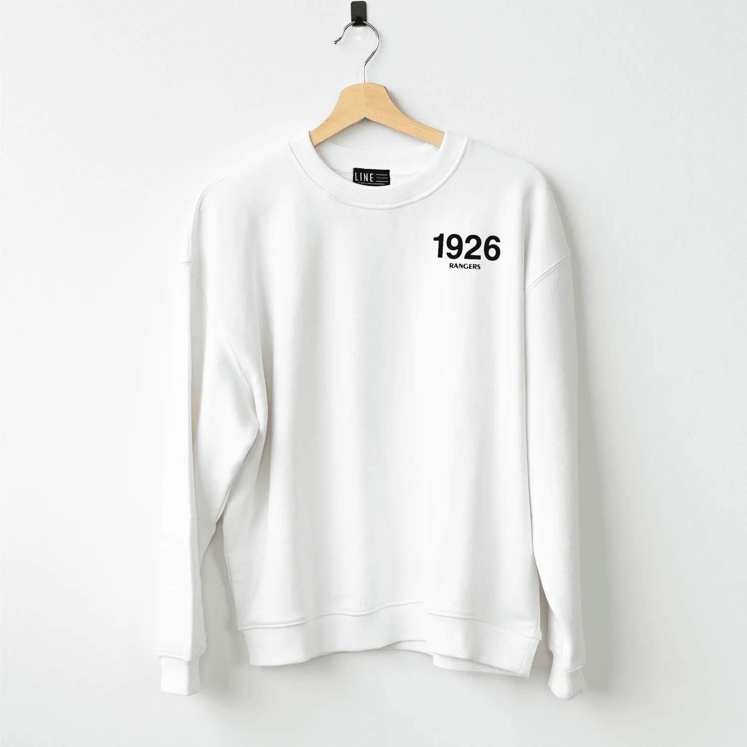 Women's Line Change Rangers NYR Modern White Crew - Image 3