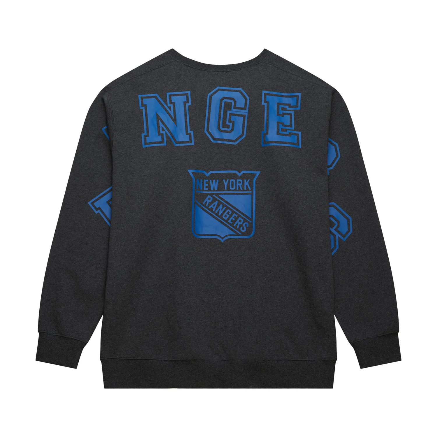 Women's Mitchell & Ness Rangers Oversized Graphic Sweatshirt - Image 2