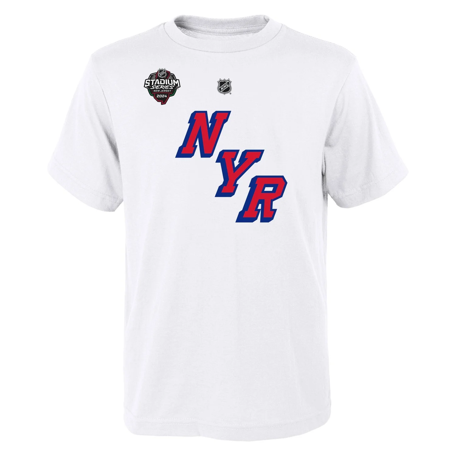 Youth Igor Shesterkin Stadium Series 2024 Name & Number Tee - Image 2