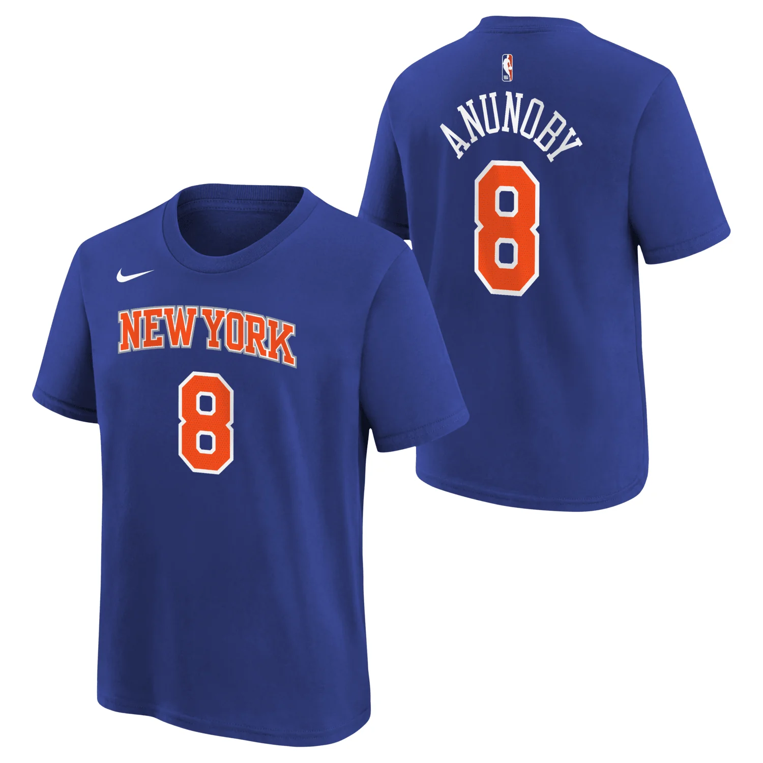 Youth Knicks Anunoby Name & Number Tee - Image 3